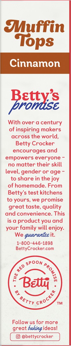 slide 4 of 9, Betty Crocker Muffin Tops Mix, Cinnamon, With Topping, 13.4 oz, 13.4 oz