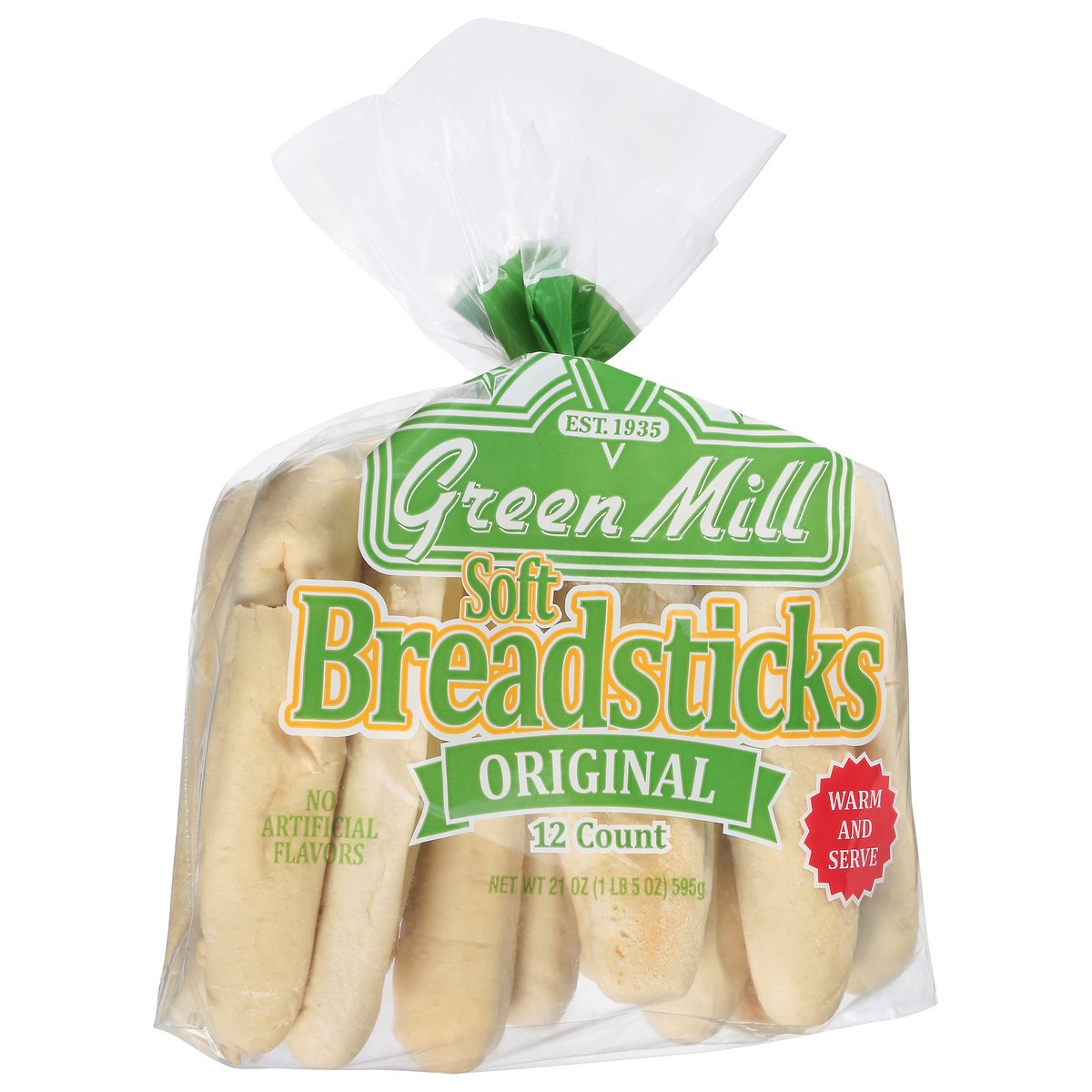 slide 7 of 12, Green Mill Original Breadsticks,