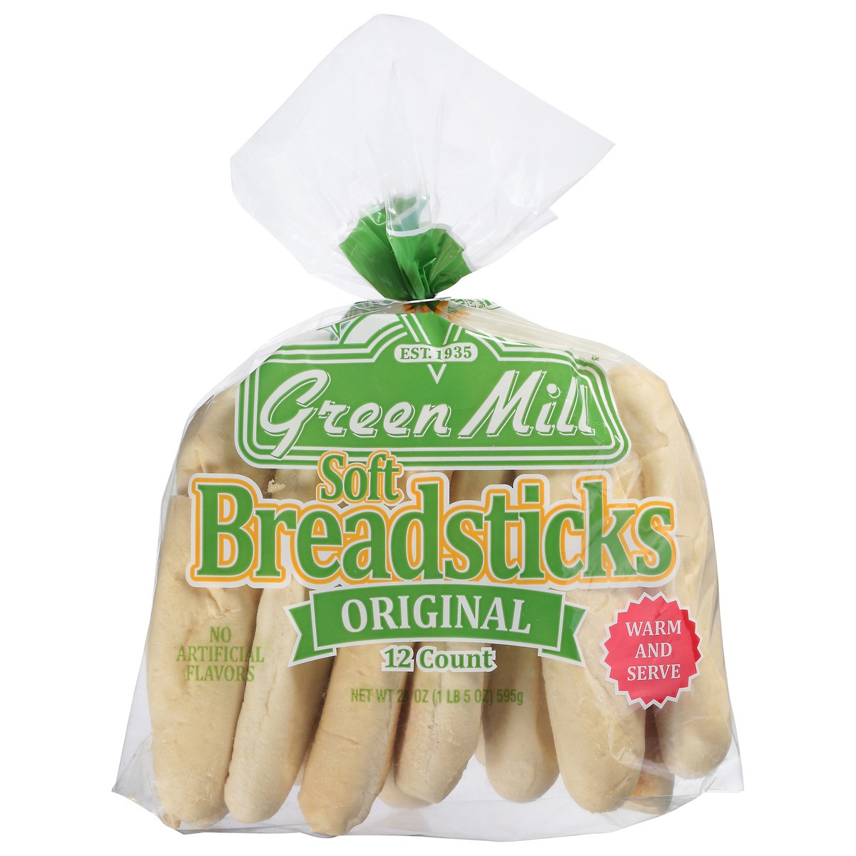 slide 1 of 12, Green Mill Original Breadsticks,
