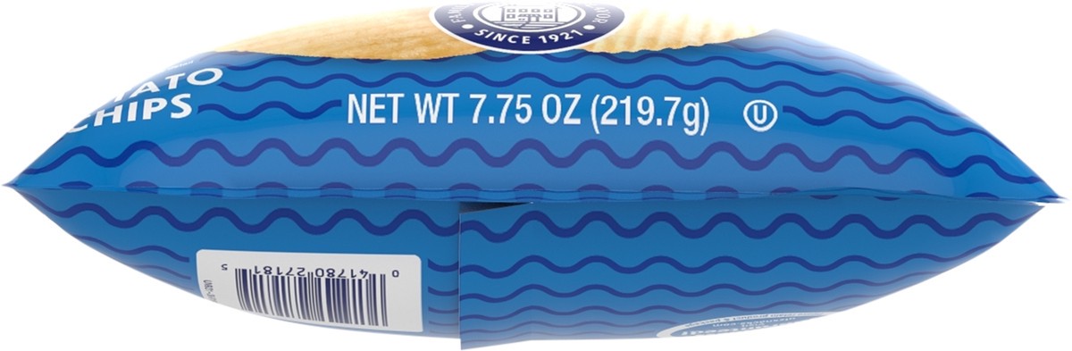 slide 6 of 7, Utz 7.75 oz Utz Ripples Original Reduced Fat Potato Chips, 7.75 oz