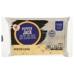 Giant Pepper Jack Cheese Block