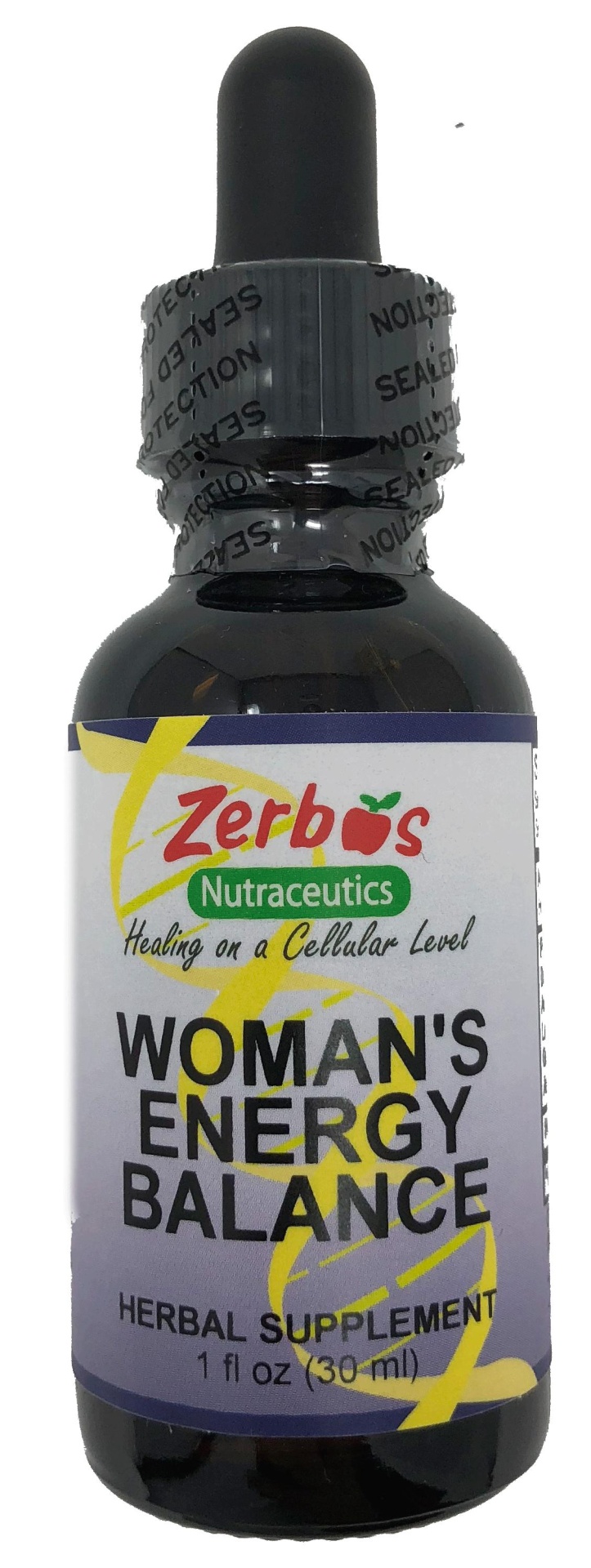 slide 1 of 1, Zerbos / Vitality Works Womens Energy Balance, 1 oz