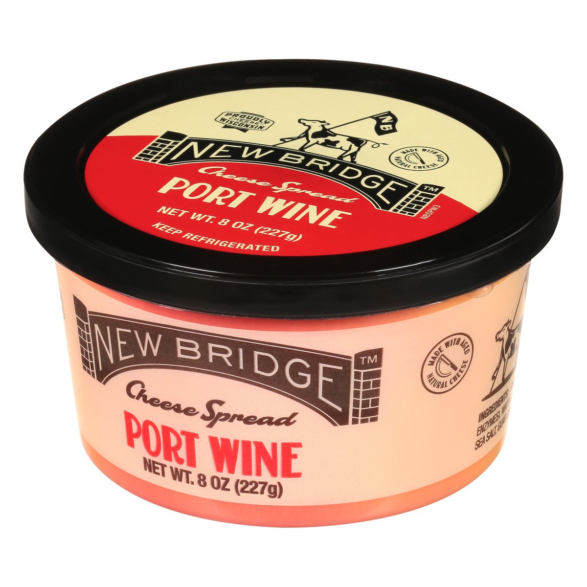 slide 3 of 9, New Bridge Cheese Spread, 8 oz