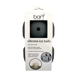 Bary3 Grey Silicone Ice Balls