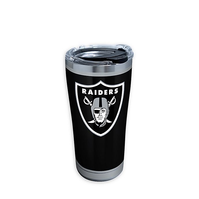 slide 1 of 1, Tervis NFL Las Vegas Raiders Rush Stainless Steel Tumbler with Lid, 20 oz