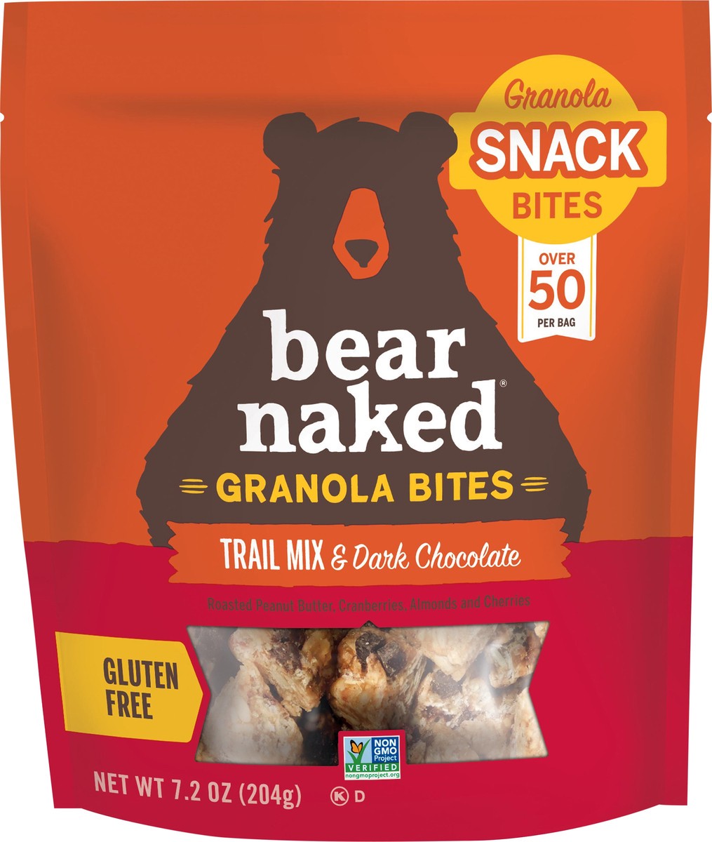 slide 3 of 3, Bear Naked Dark Chocolate Granola Bites, 7.2 oz