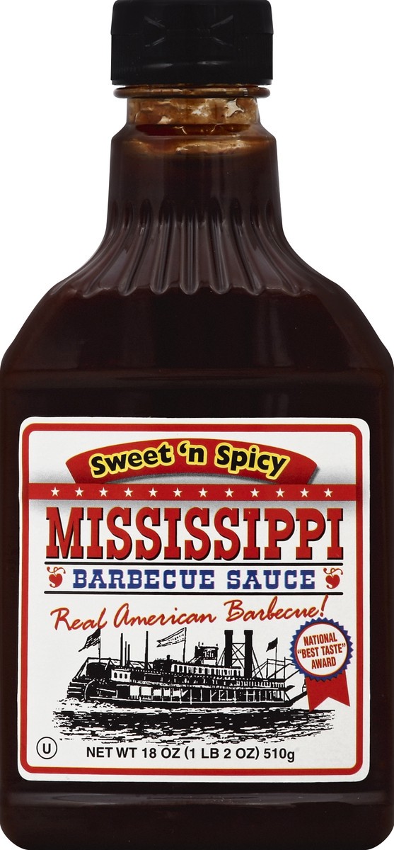 slide 2 of 2, Mississippi Barbecue Sauce Barbecue Sauce 18 oz, 18 oz