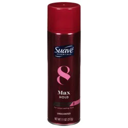 Suave Max Hold Unscented Hair Spray 11 oz