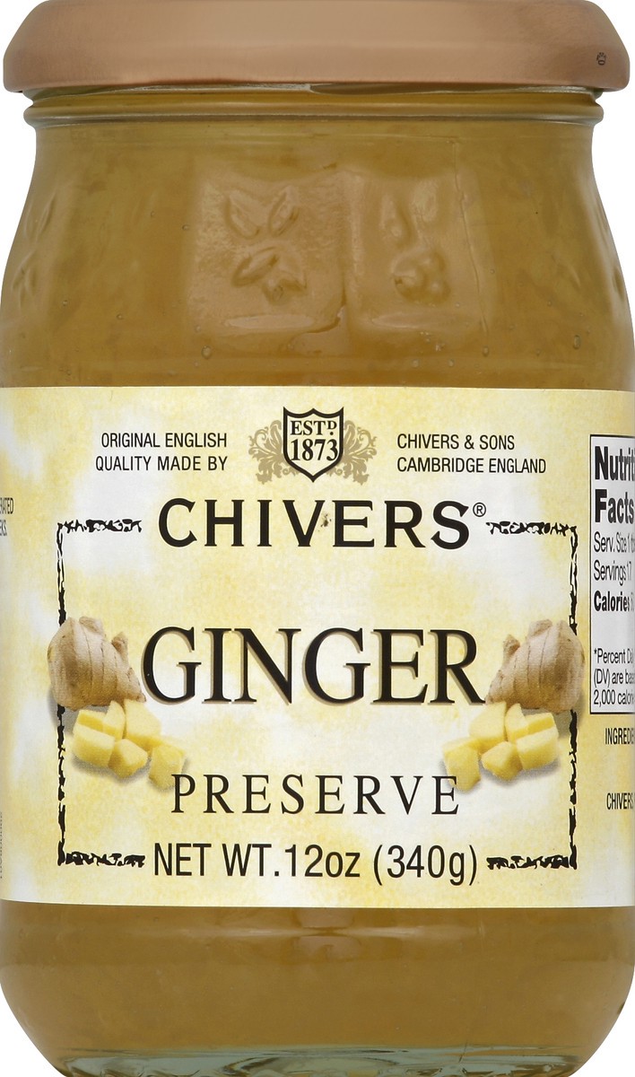 slide 2 of 2, Chiver's Ginger Preserve, 12 oz