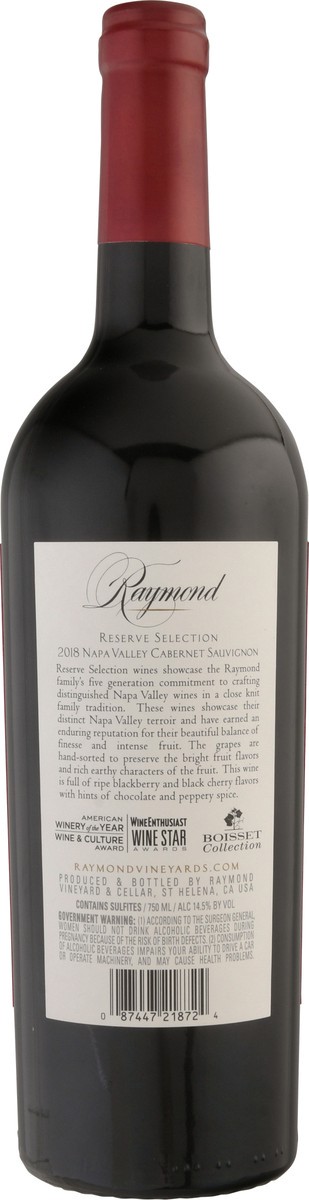 slide 4 of 11, Raymond Estates Napa Valley Cabernet Sauvignon 750 ml Bottle, 750 ml