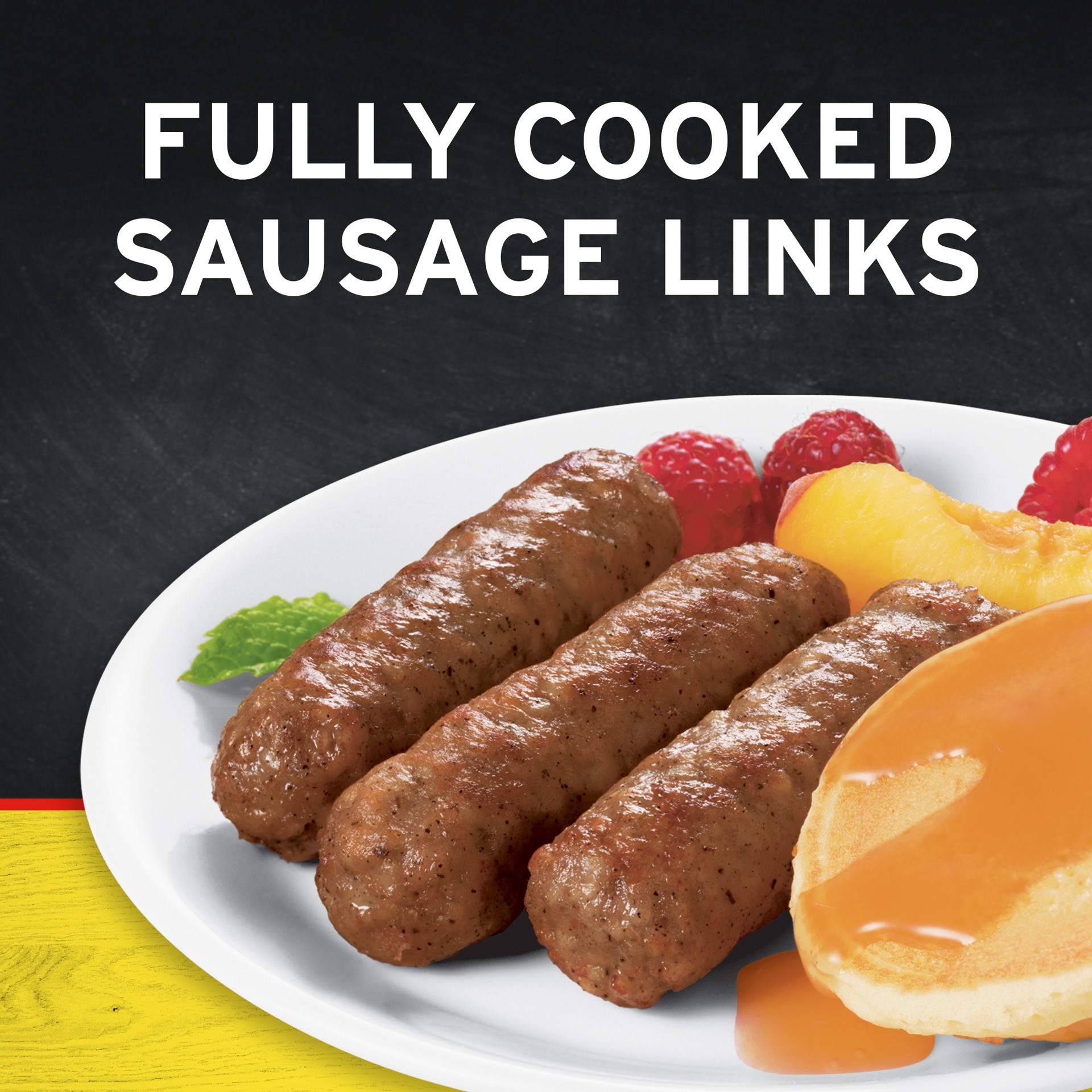 slide 5 of 5, Banquet Brown 'N Serve Original Sausage Links 2 lb, 2 lb