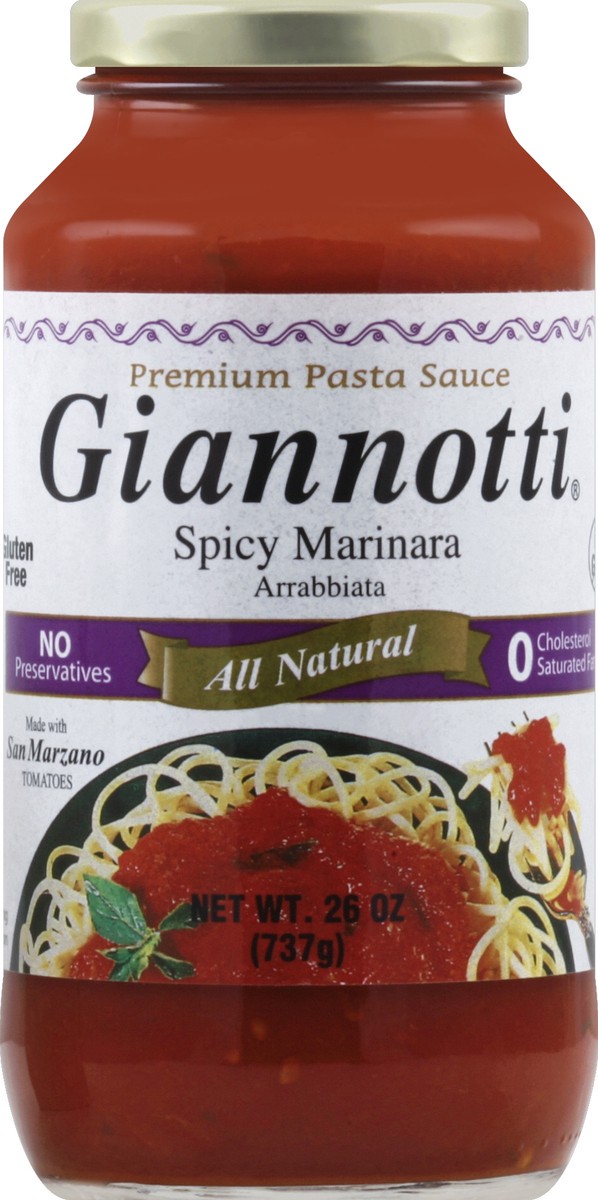 slide 2 of 2, Giannotti Pasta Sauce 26 oz, 26 oz