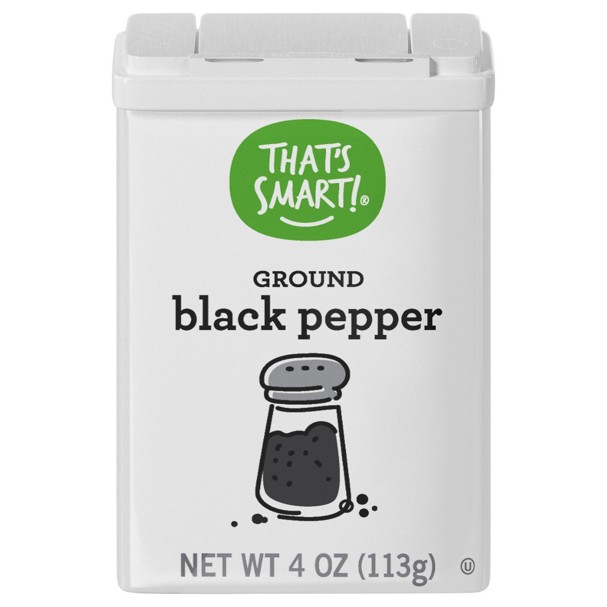 slide 5 of 13, That's Smart! Ground Black Pepper 4 oz, 4 oz