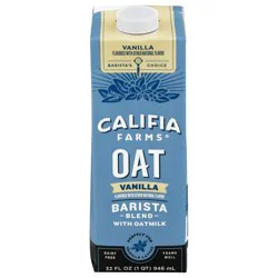 Califia Farms Oat Vanilla Barista Blend 32 fl oz