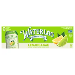Waterloo Lime Sparkling Water - 144 fl oz