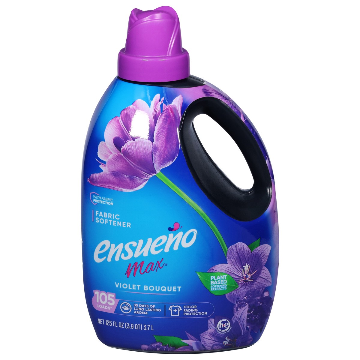 slide 3 of 13, Ensueno Max Violet Bouquet Fabric Softener 125 fl oz, 125 fl oz