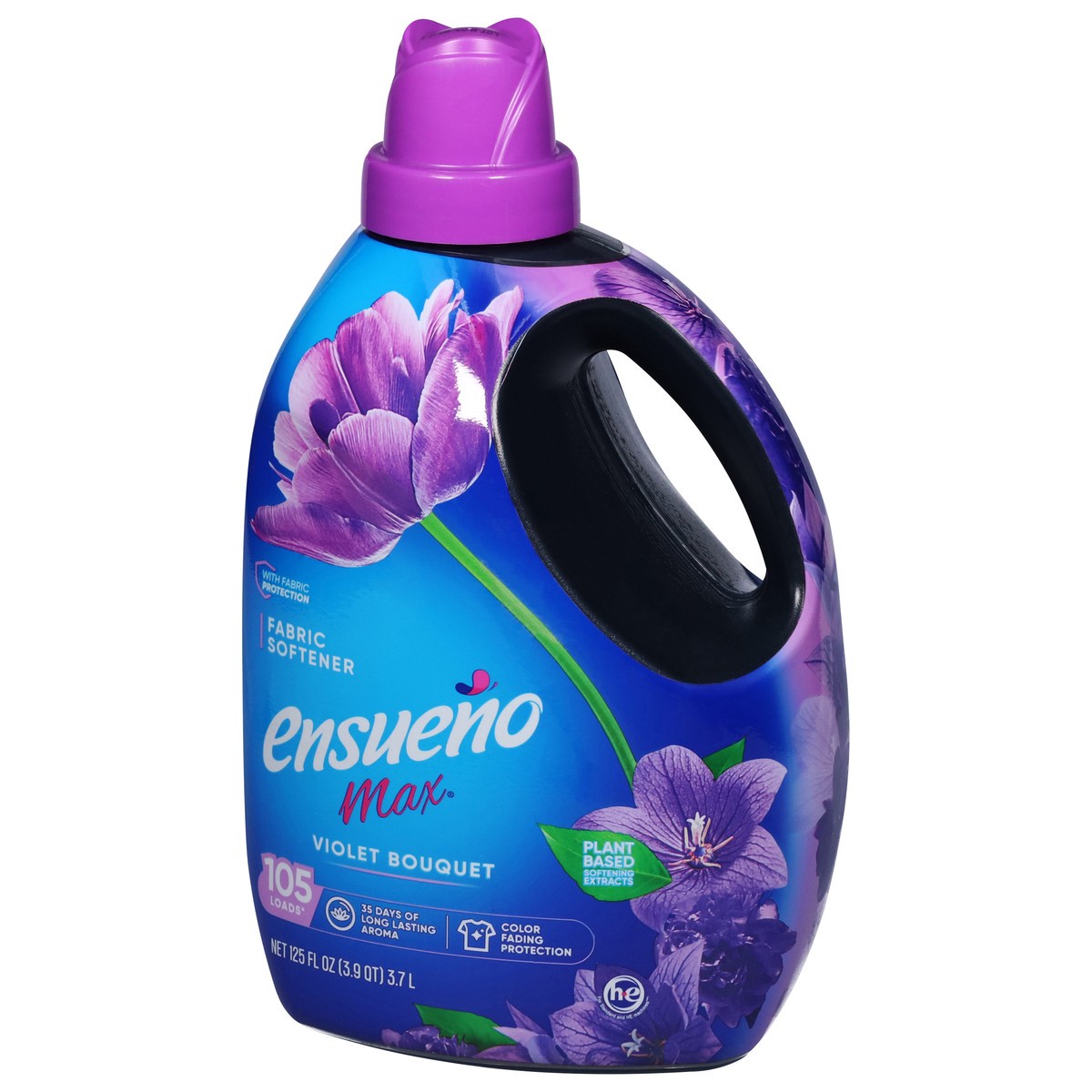 slide 8 of 13, Ensueno Max Violet Bouquet Fabric Softener 125 fl oz, 125 fl oz