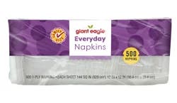 Giant Eagle Everyday Napkins, 1-Ply