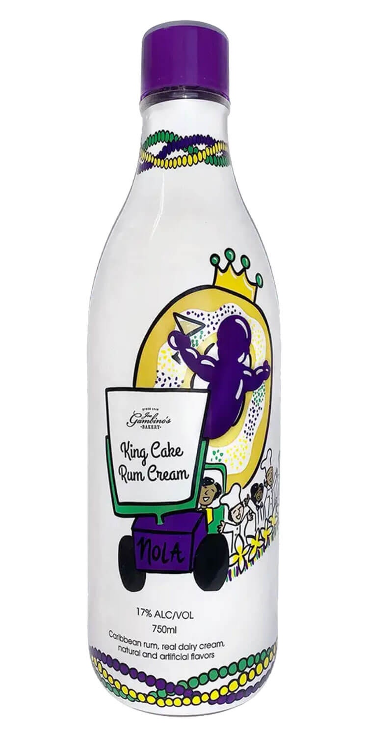 slide 1 of 1, Gambino's Gambinos King Cake Rum Cream, 750 ml