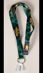 Michigan Neck Lanyard with Camo Bear Design