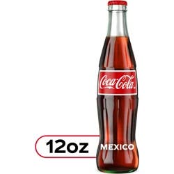 Coca-Cola Mexico Glass Bottle, 355 mL