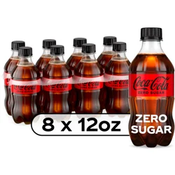 Coca-Cola Coke Zero Soda Bottles