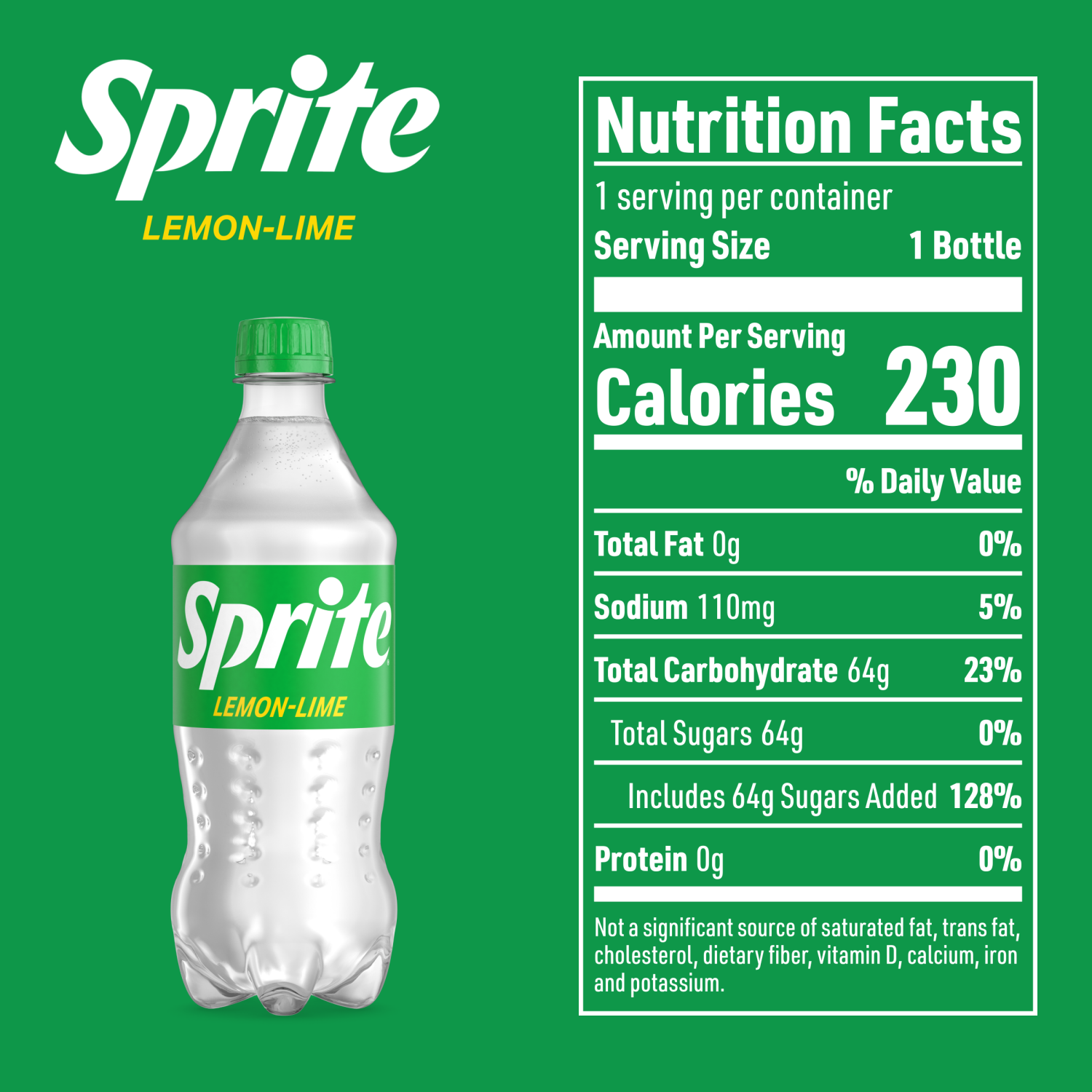slide 4 of 5, Sprite Lemon Lime Soda, 20 oz