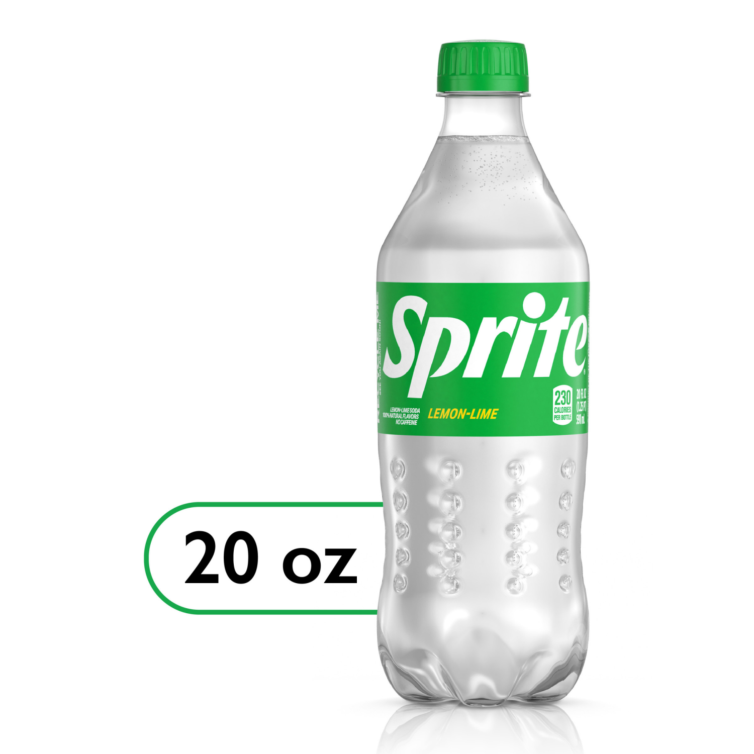 slide 1 of 5, Sprite Lemon Lime Soda, 20 oz