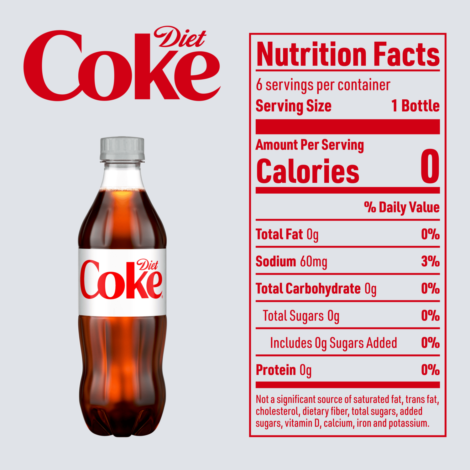 slide 6 of 6, Diet Coke Diet Cola, 6 ct; 16.9 fl oz