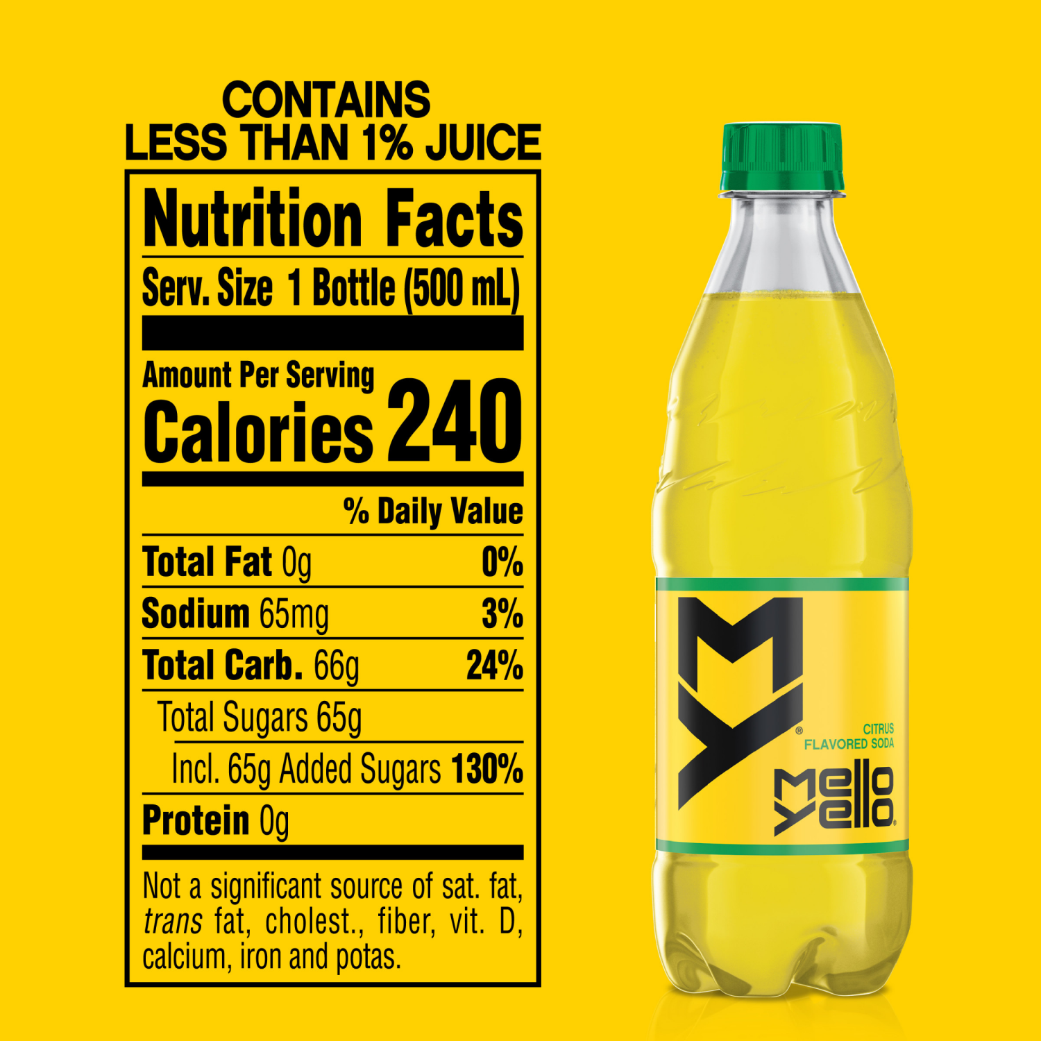slide 3 of 5, Mello Yello Bottles- 6 ct, 6 ct; 16.9 fl oz