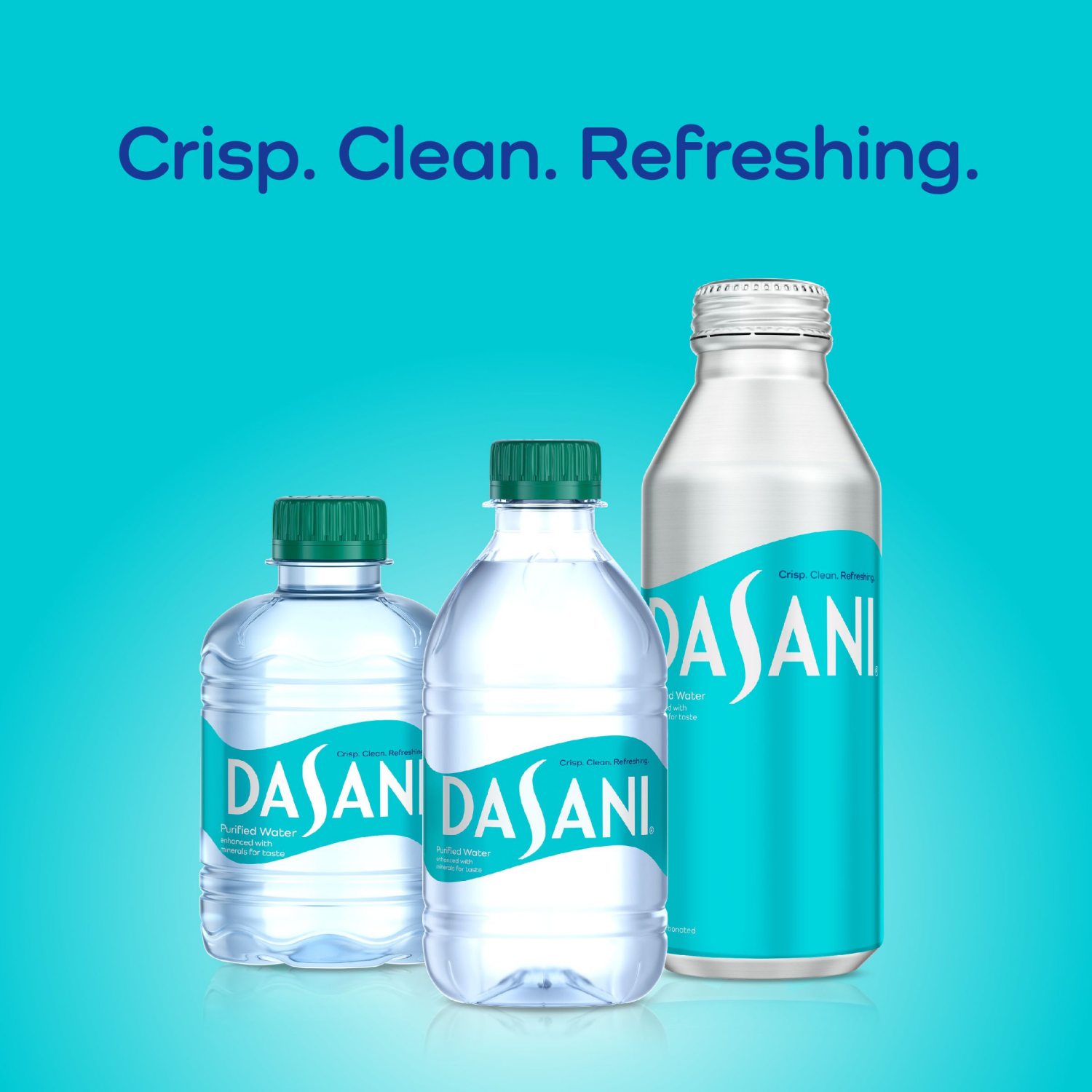 slide 6 of 8, DASANI Purified Water Bottles Enhanced with Minerals, 12 fl oz, 8 Pack, 8 ct