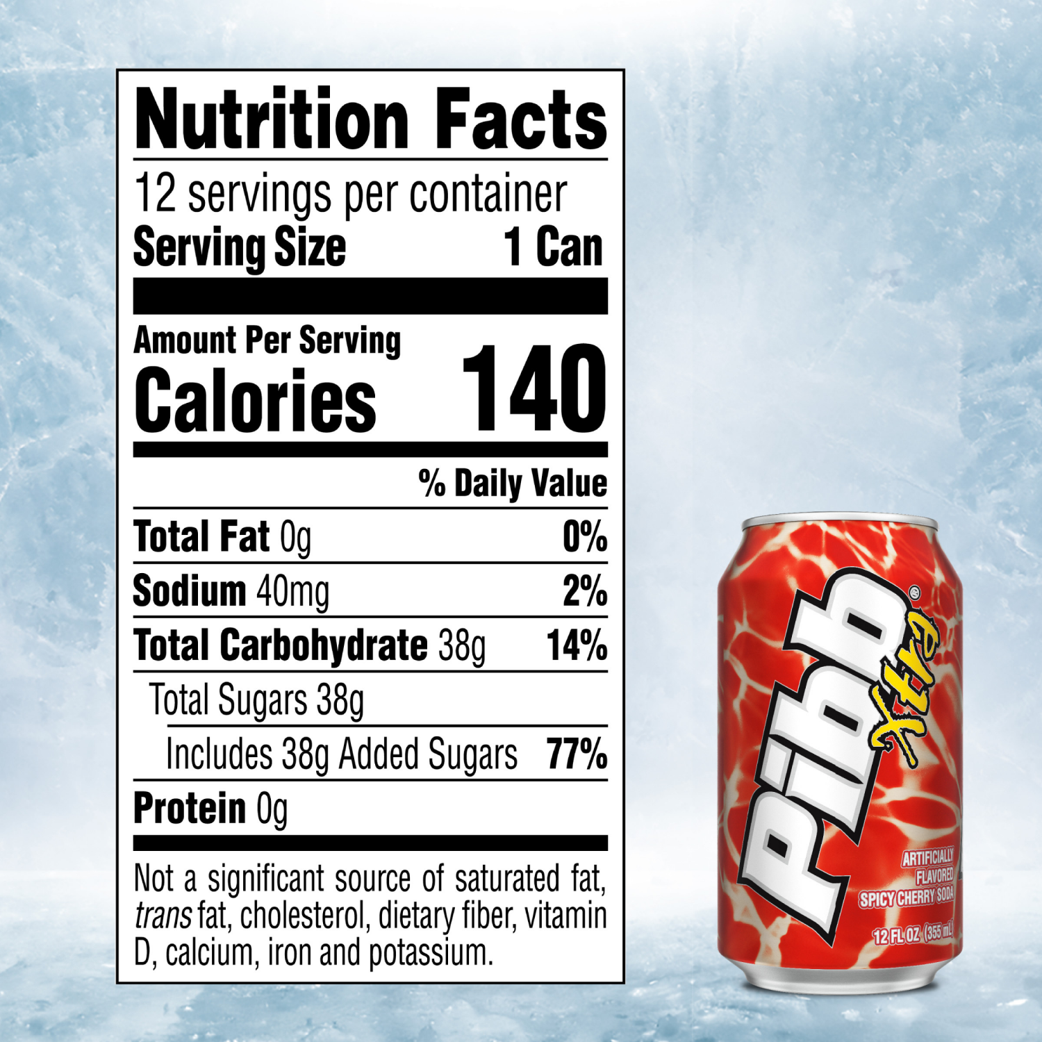 slide 2 of 7, Pibb Xtra Fridge Pack Cans, 12 fl oz, 12 Pack, 12 ct; 12 oz