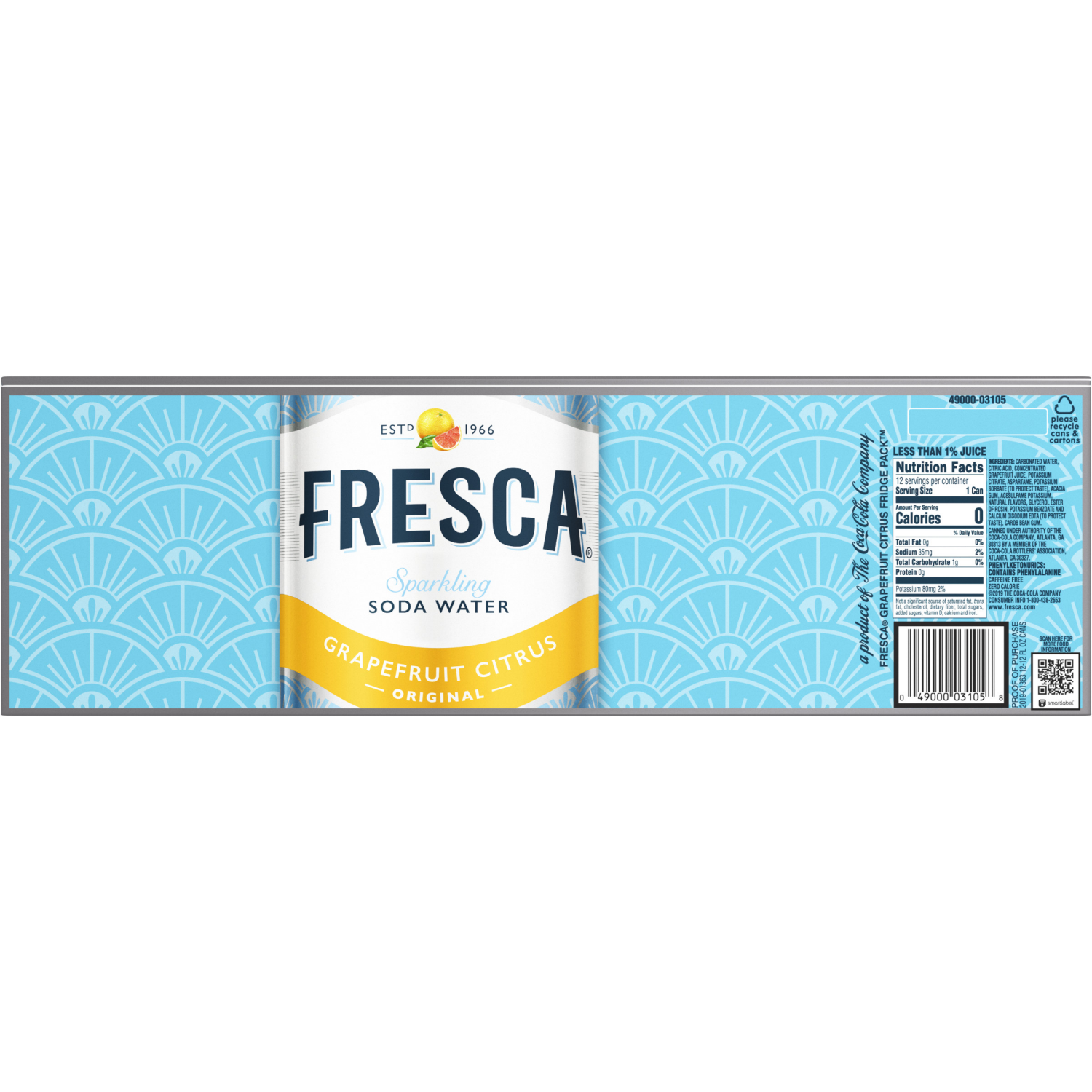 slide 3 of 8, Fresca Citrus Soda, 12 ct; 12 fl oz