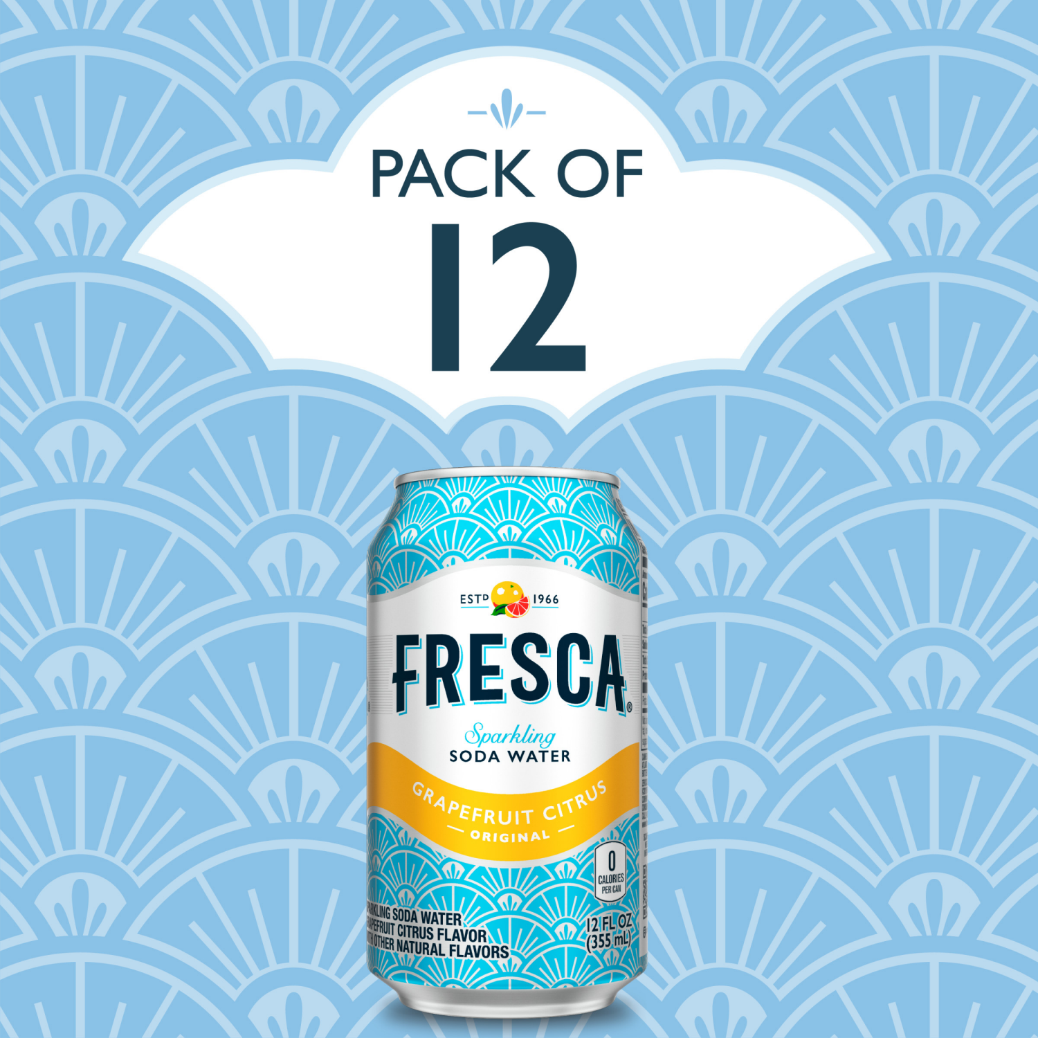 slide 4 of 8, Fresca Citrus Soda, 12 ct; 12 fl oz