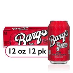 Barq's Red Creme Soda Soft Drink, 12 fl oz, 12 Pack
