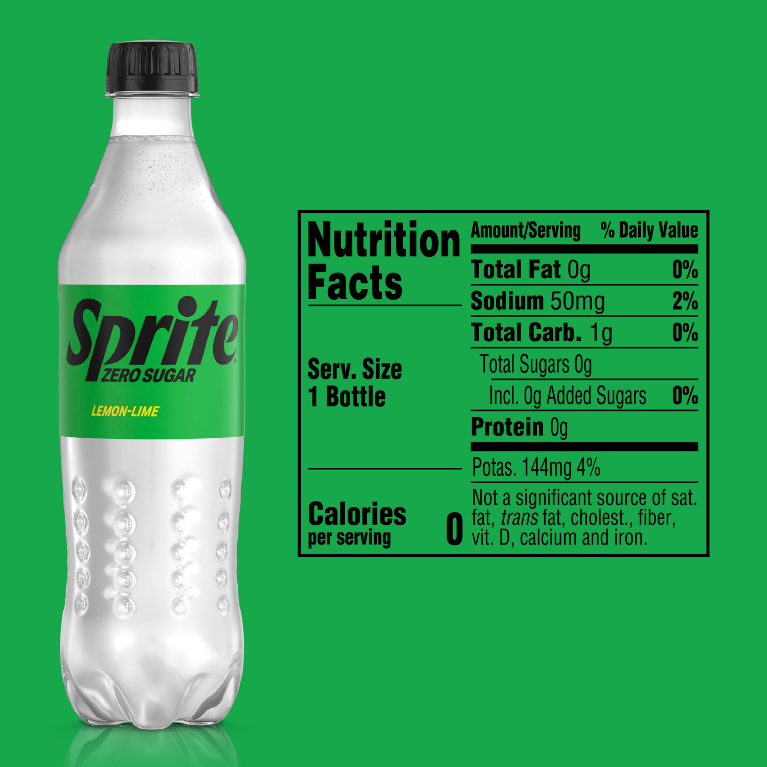 slide 5 of 6, Sprite Zero Sugar Bottles, 16.9 fl oz, 6 Pack, 6 ct; 16.9 oz