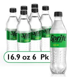 Sprite Zero Sugar Bottles, 16.9 fl oz, 6 Pack