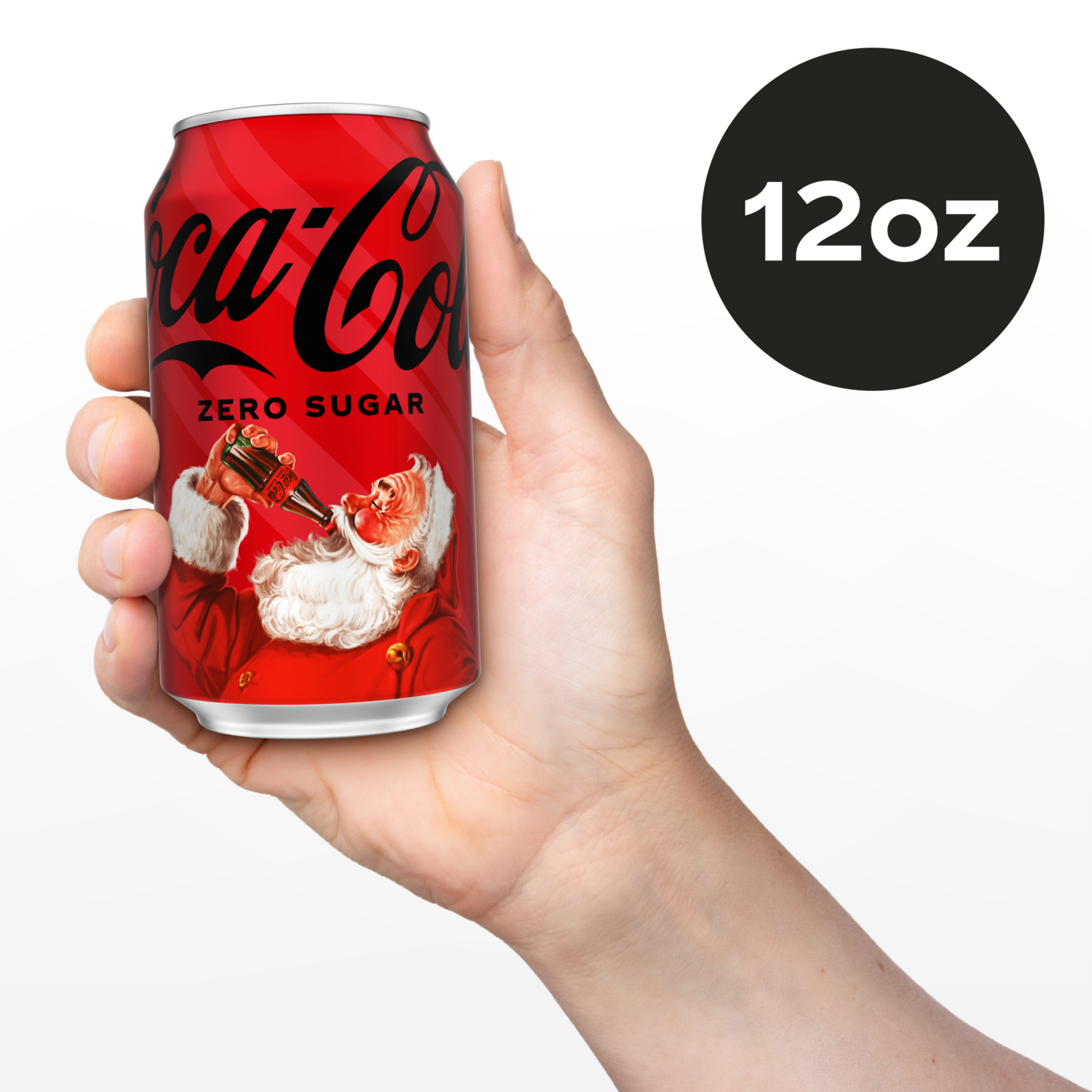 slide 2 of 7, Coca-Cola Zero Sugar Soda Soft Drink, 12 fl oz Cans, 24 Pack, 24 ct; 12 fl oz