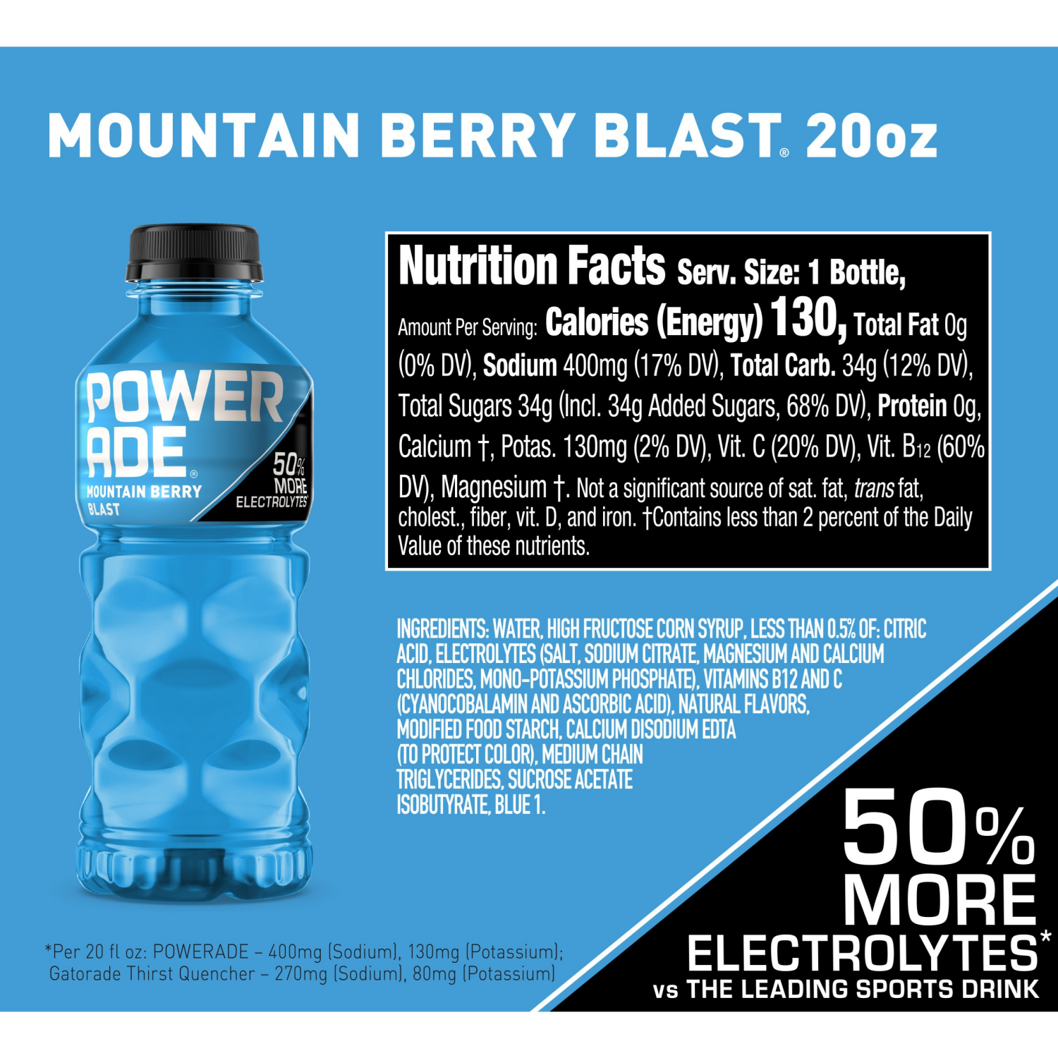 slide 3 of 7, Powerade Sports Drink - 8 ct, 8 ct; 20 fl oz