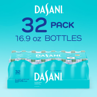 slide 11 of 25, DASANI Purified Water Bottles Enhanced with Minerals, 16.9 fl oz, 32 Pack, 32 ct