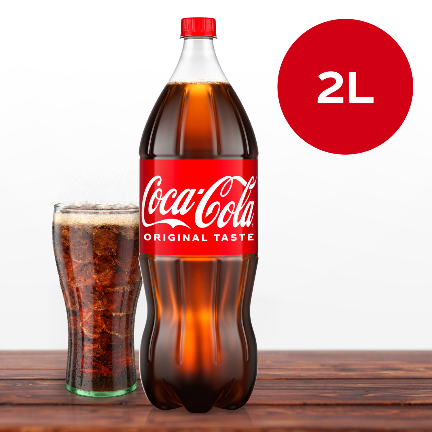 slide 3 of 6, Coca-Cola Cola - 2 liter, 2 liter