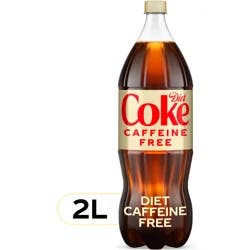 Diet Coke Caffeine Free Soda Soft Drink, 2 Liters