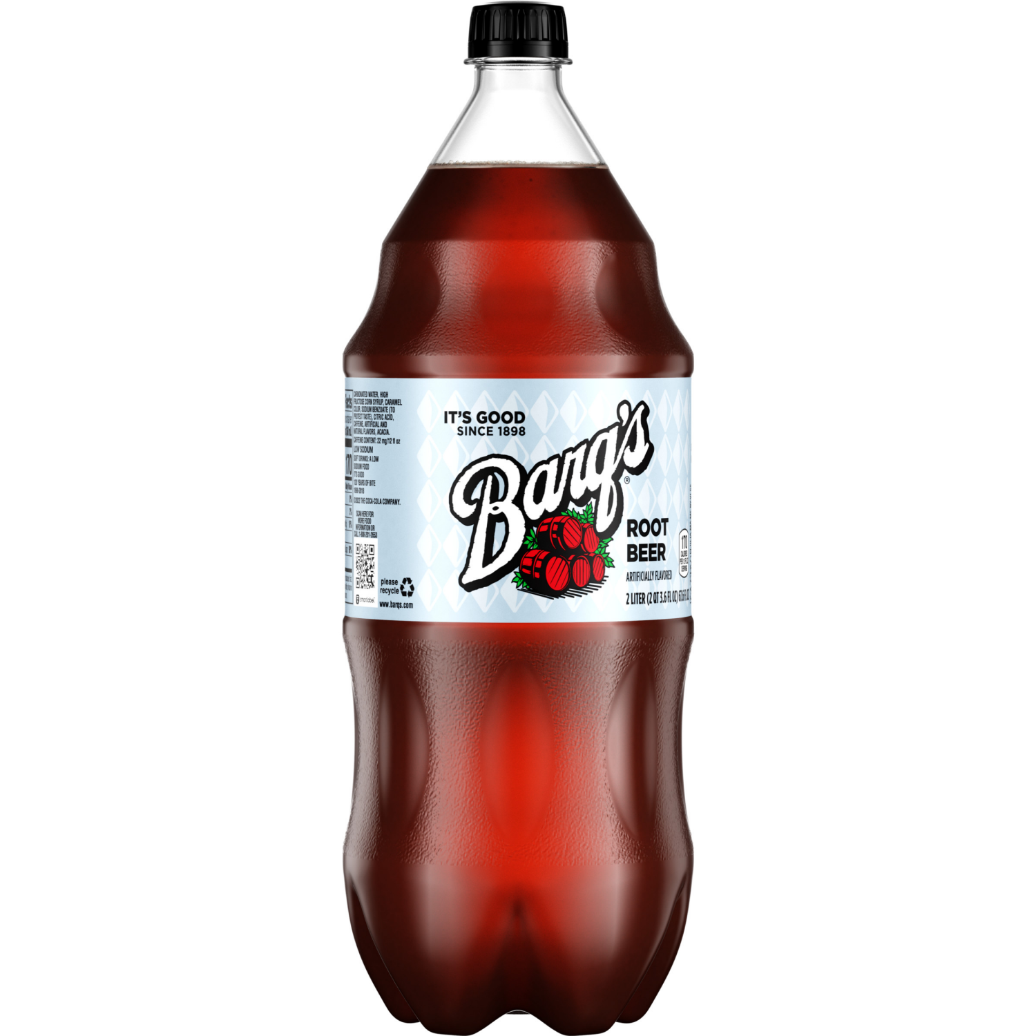 slide 5 of 8, Barq's Root Beer Bottle, 2 Liters, 2 liter