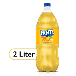 Fanta Pineapple Soda Bottle, 2 Liters