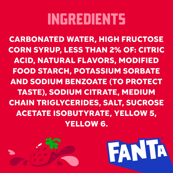 slide 16 of 29, Fanta Strawberry Soda Bottle- 2 liter, 2 liter