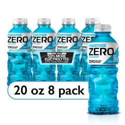 POWERADE ZERO Mixed Berry Sports Drink- 8 ct; 20 fl oz 