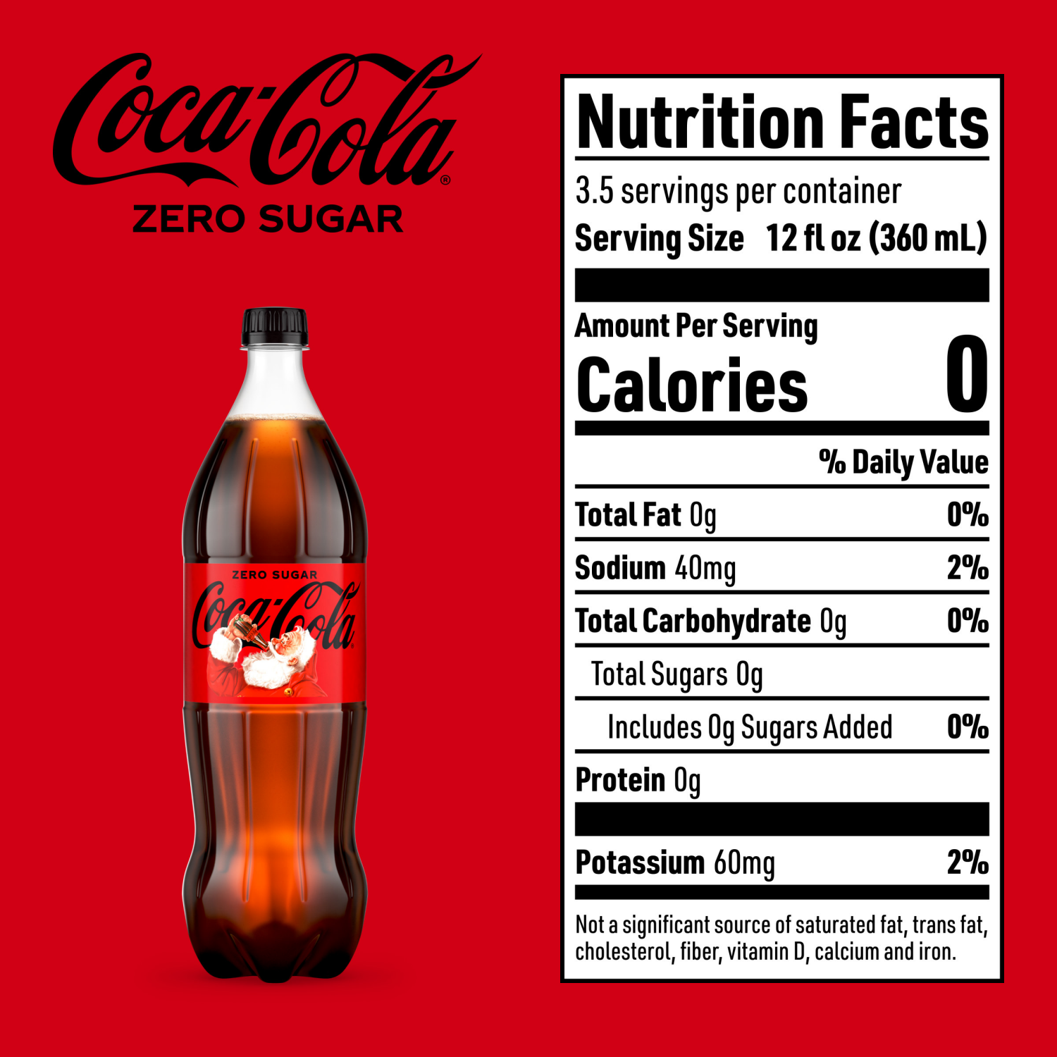slide 5 of 7, Coca-Cola Coke Zero Sugar 12/1.25L, 1.25 liter