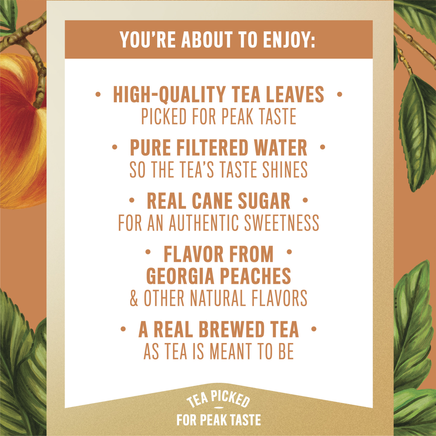 slide 4 of 8, Gold Peak Georgia Peach Tea Bottle, 18.5 fl oz, 18.5 fl oz