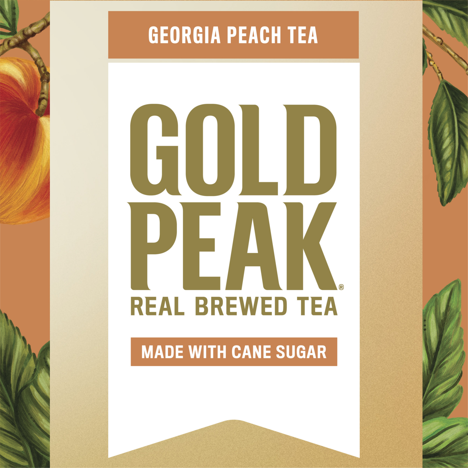 slide 5 of 8, Gold Peak Georgia Peach Tea Bottle, 18.5 fl oz, 18.5 fl oz