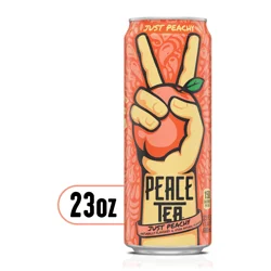 Peace Tea Just Peachy Can- 23 fl oz